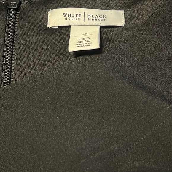 White House Black Market Little Black Dress Size 10 - Picture 2 of 3